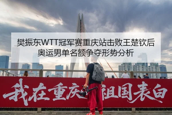 樊振东WTT冠军赛重庆站击败王楚钦后奥运男单名额争夺形势分析